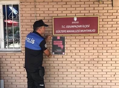 Polis Ekipleri Eğlence Amaçlı Silahla Havaya Ateş Açılması Konusunda Vatandaşları Bilgilendirdi