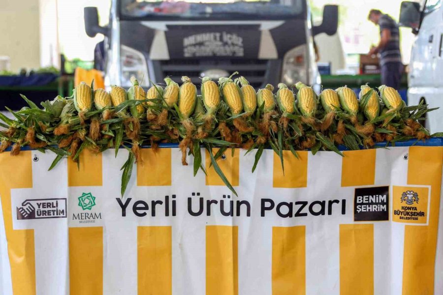 Meram’da Her Hafta Yerli Ürün Pazarı Kuruluyor