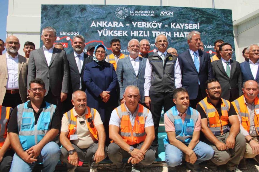 Ankara-kayseri Arası 7 Saatten 1 Saat 45 Dakikaya Düşecek