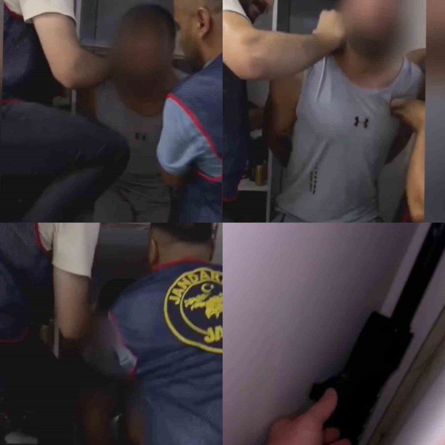 Mersin’de Aranan Şahıs Dolap Görünümlü Gizli Bölmede Yakalandı