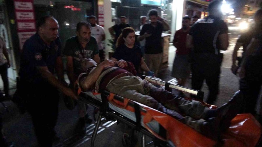 Arbede Sırasında Elindeki Silahtan Çıkan Kurşunla Kendini Yaraladı