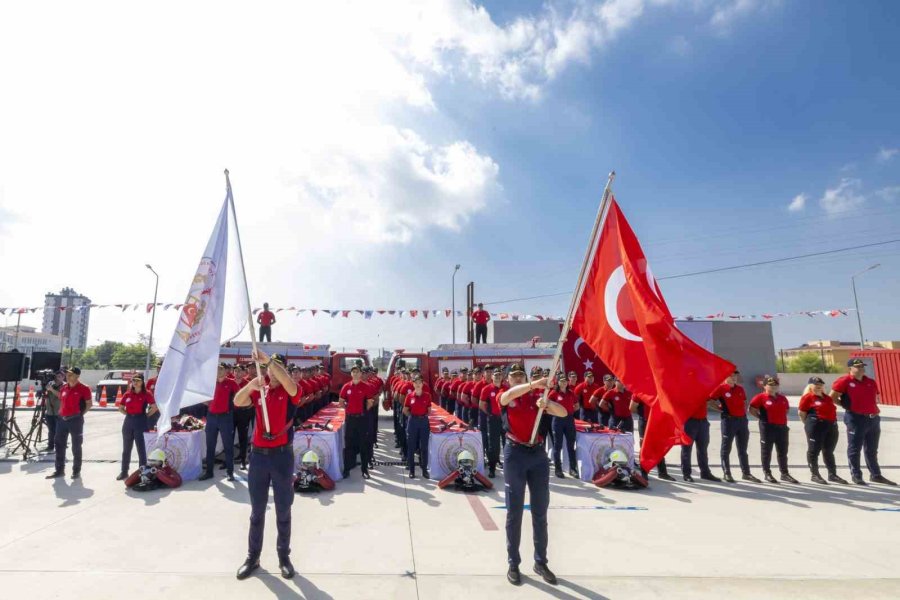 Mersinli İtfaiyeciler Yemin Etti
