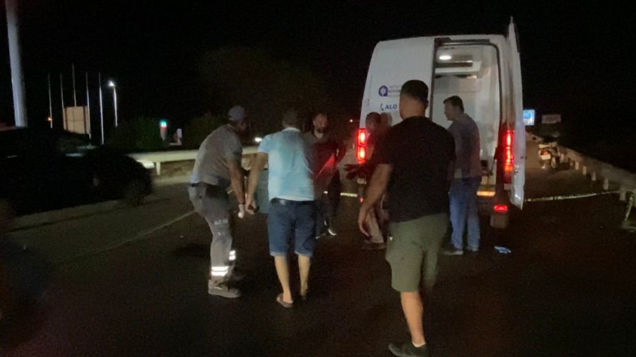 Yolun Karşısına Geçmeye Çalışan Yayanın Feci Ölümü Kamerada