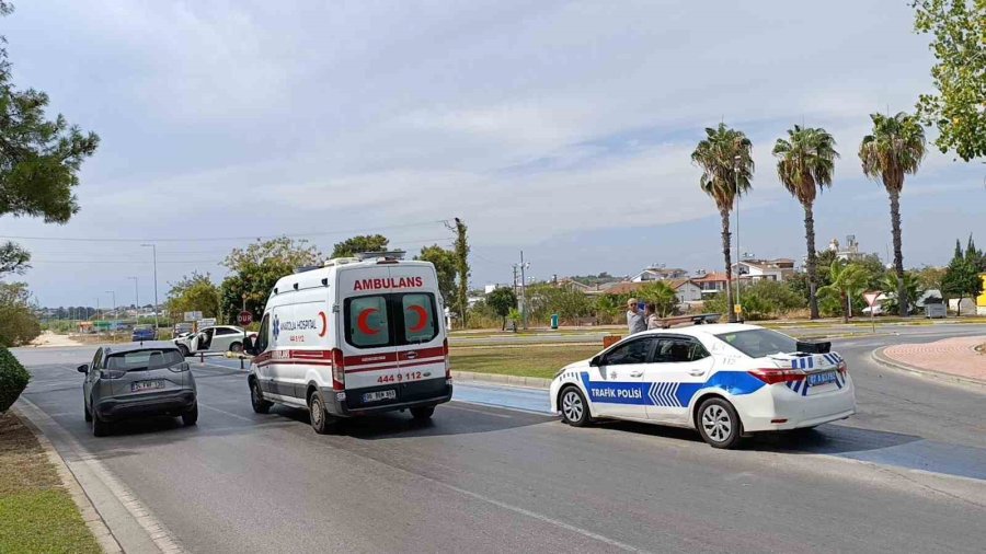 Hurdaya Dönen Araçtan Yara Almadan Kurtuldu