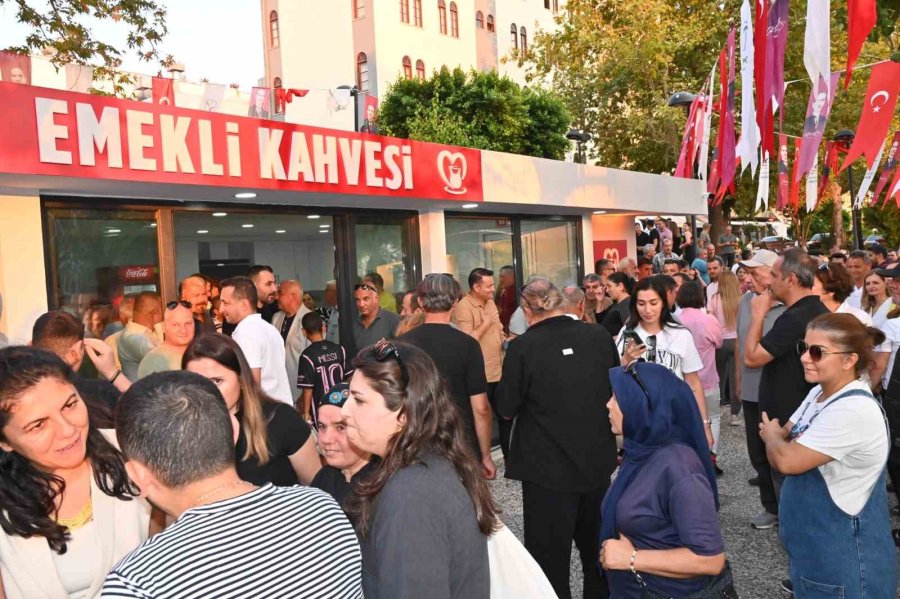 Manavgat Belediyesi Emekli Kahvesi Açıldı
