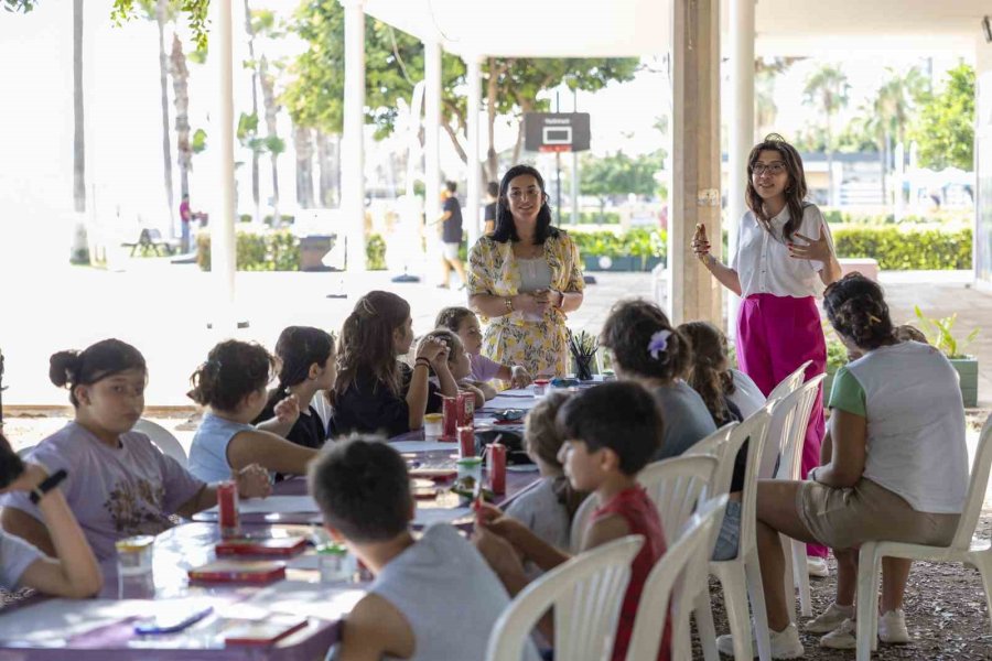 Çocuklar Mersin’i Resmettiler