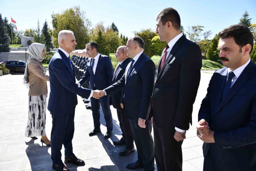 Karaman Valisi Mehmet Fatih Çiçekli Görevine Başladı