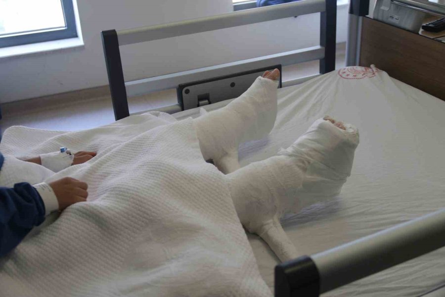 Rahatsızlığından Dolayı Yürüyemeyen Çocuk Tedavi Sonrası Adım Atacağı Günü Bekliyor