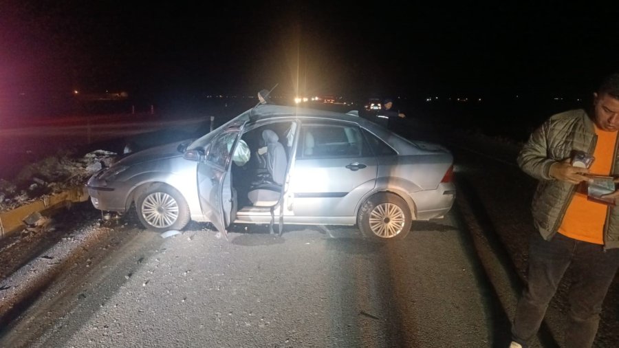 Konya’da Otomobil Kontrolden Çıktı: 4 Yaralı