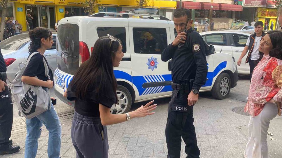 Eşi Gözaltına Alınan Kadın Çılgına Döndü