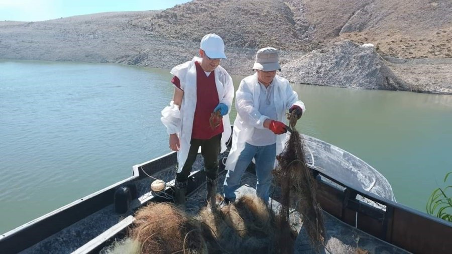 Barajda 550 Metrelik Hayalet Ağ Ele Geçirildi