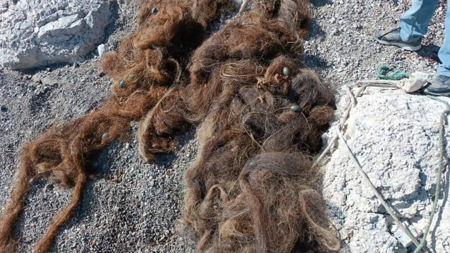 Barajda 550 Metrelik Hayalet Ağ Ele Geçirildi