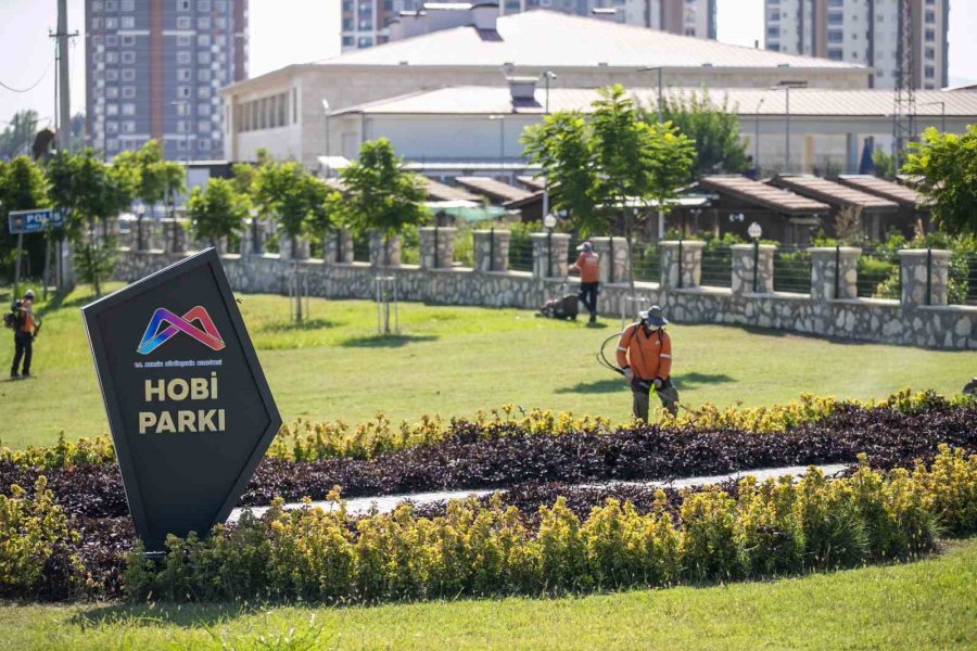 Hobi Parkı Kışa Hazırlanıyor