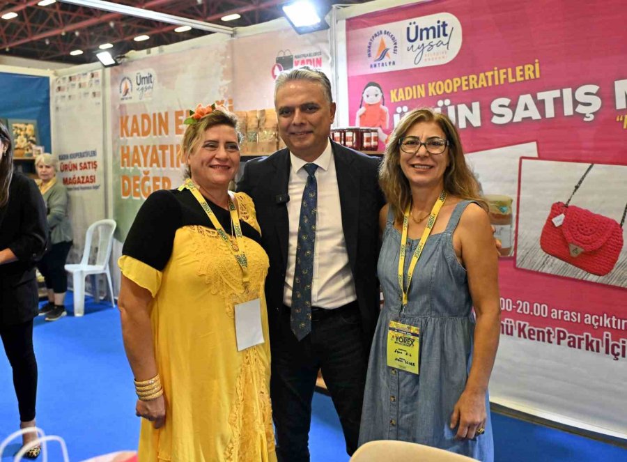 Muratpaşa’nın Kadın Emeği Yörex’te Buluştu