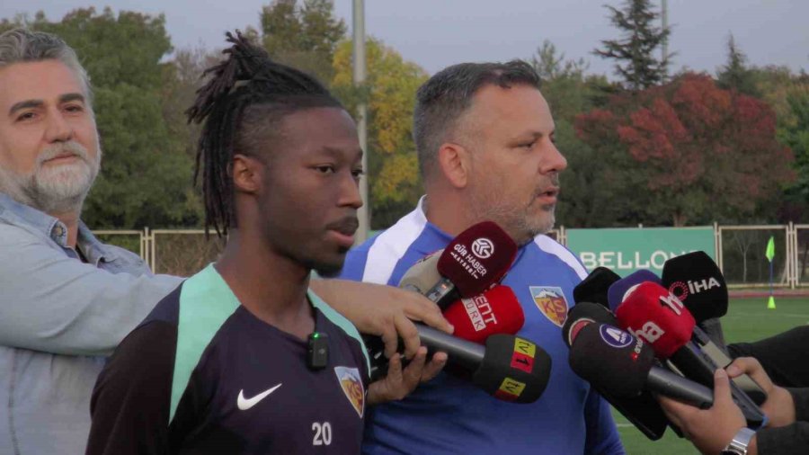 Kayserispor, Sinan Kaloğlu’yla İlk Antrenmanını Yaptı