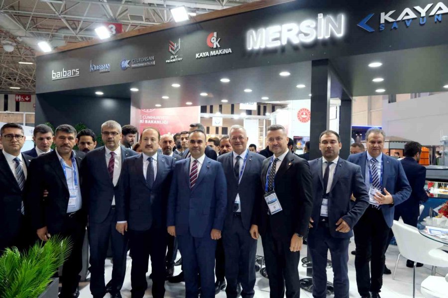 Saha Expo’ya Mersin’den 11 Firma Katıldı