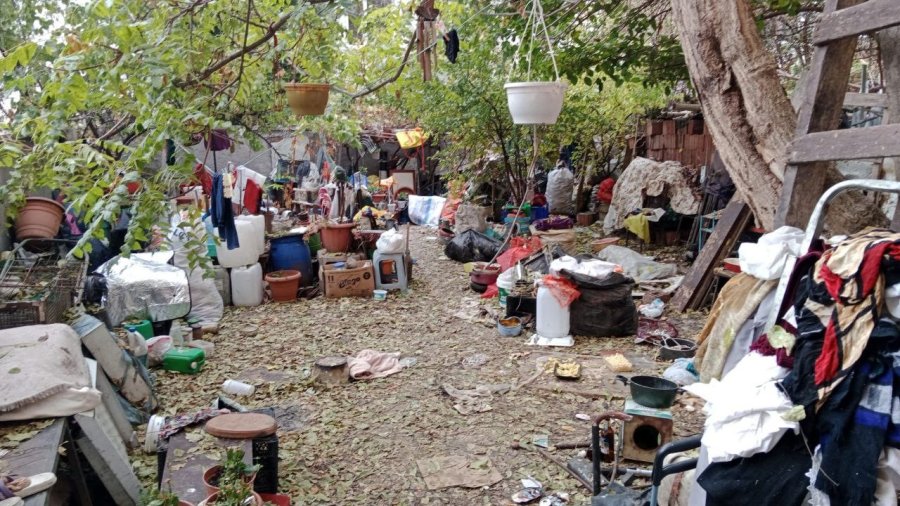 ’çöp Ev’den 24 Ton Çöp Çıktı