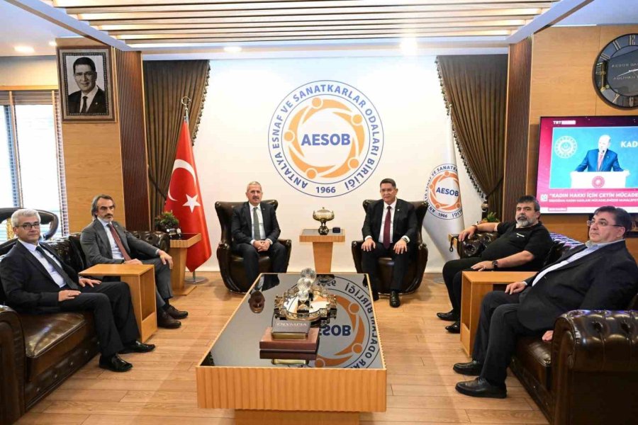 Antalya’da Esnafın Sıkıntıları Ve Talepleri Masaya Yatırıldı