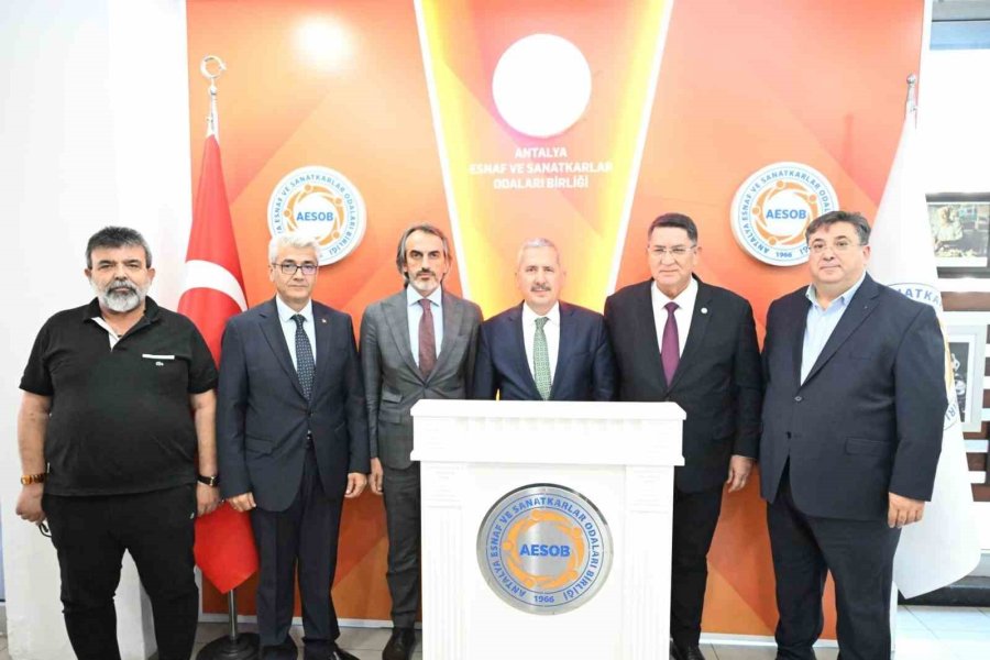 Antalya’da Esnafın Sıkıntıları Ve Talepleri Masaya Yatırıldı