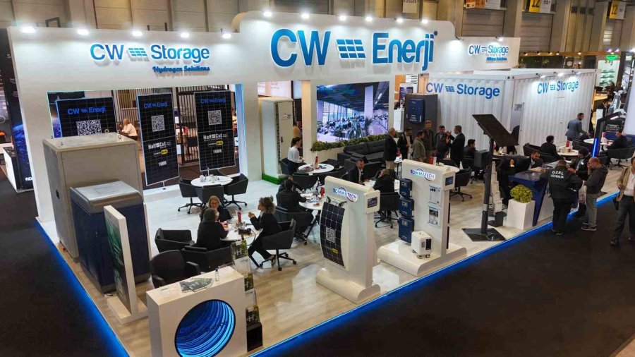 Cw Enerji Solar Storage Fuarı’nda Enerji Depolama Sistemlerini Sergiledi