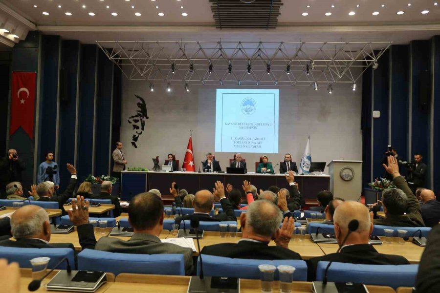 Kayseri Büyükşehir Belediye Meclisi’nde Önemli Kararlara İmza Atıldı