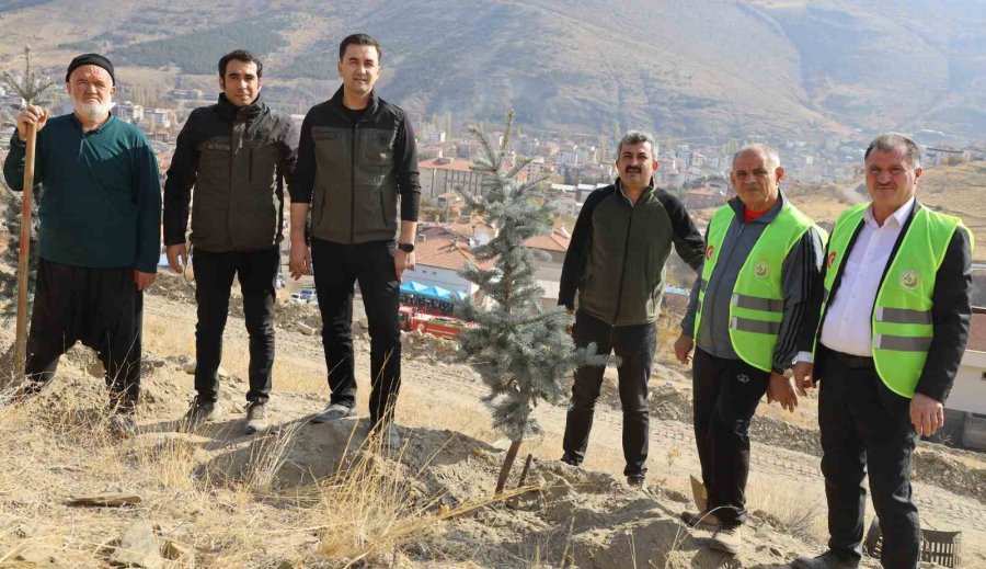 Yahyalı’da Binlerce Fidan Toprakla Buluştu