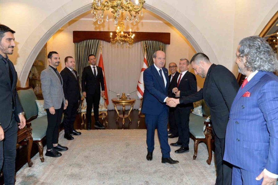 Mersin Giad Yönetimi Cumhurbaşkanı Ersin Tatar İle Görüştü