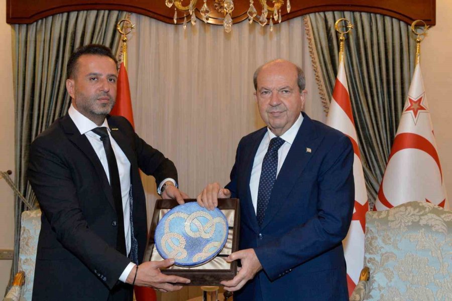 Mersin Giad Yönetimi Cumhurbaşkanı Ersin Tatar İle Görüştü