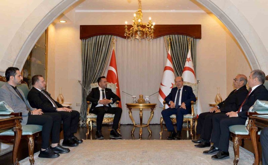 Mersin Giad Yönetimi Cumhurbaşkanı Ersin Tatar İle Görüştü