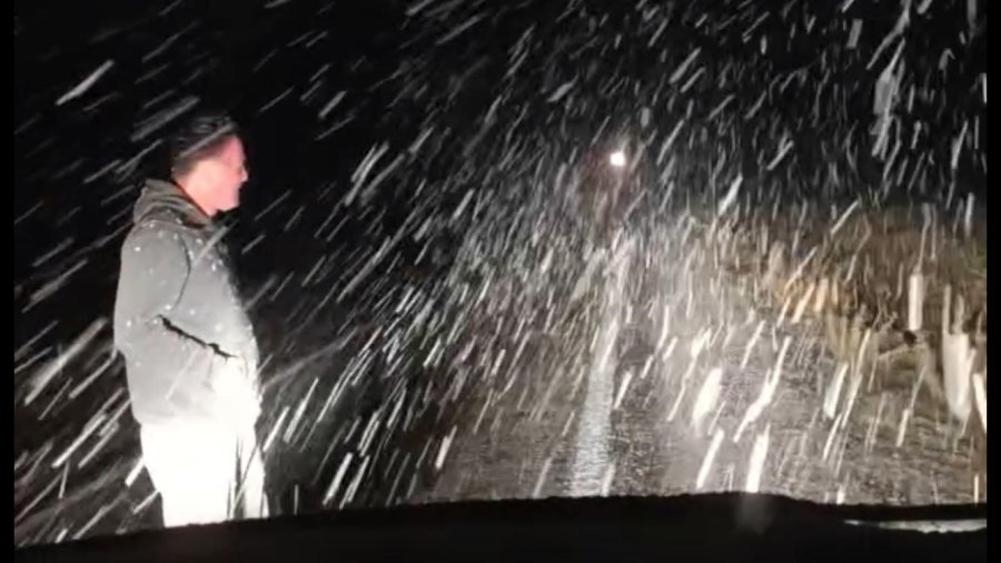 Mersin’in Yüksek Kesimlerinde Kar, Sahilde Yağmur Etkili Oldu