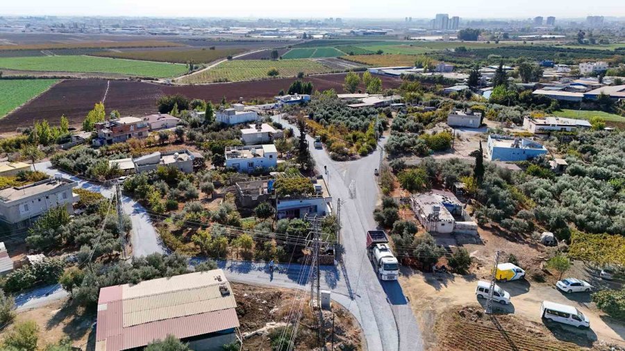 Tarsus’ta Kırsal Yollar Yenileniyor