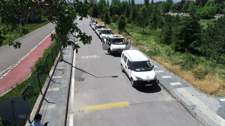 Kocasinan’da İlaçlama Çalışmaları Gece Gündüz Devam Ediyor