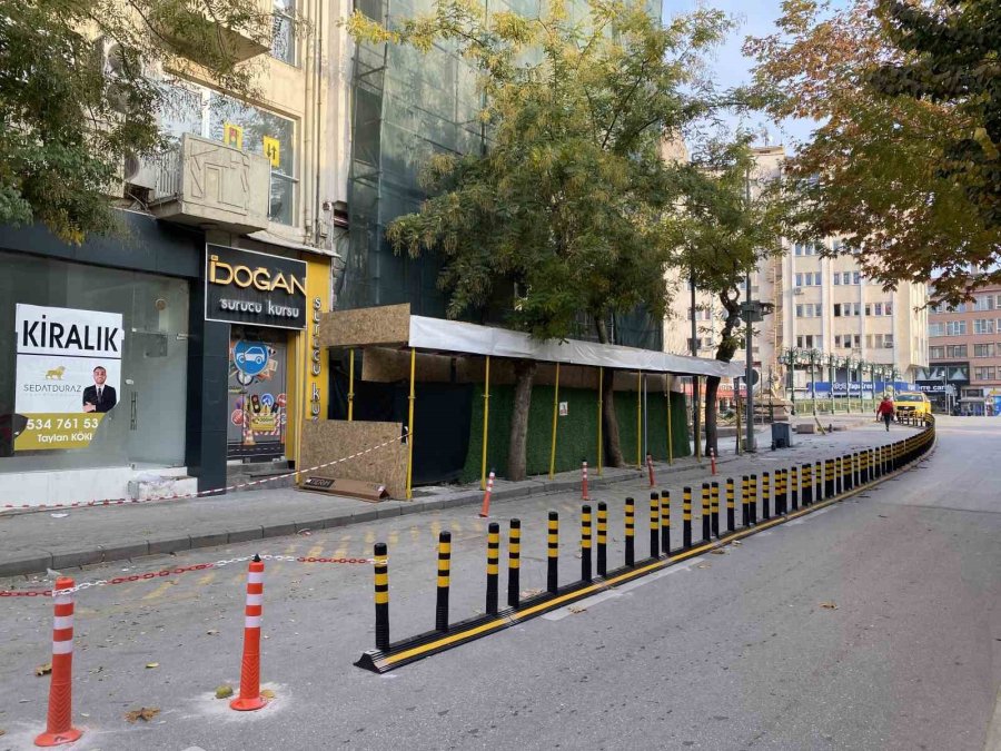 Eskişehir’de 4 İşçinin Yaralandığı Binada Güvenlik Tedbirleri Arttırıldı