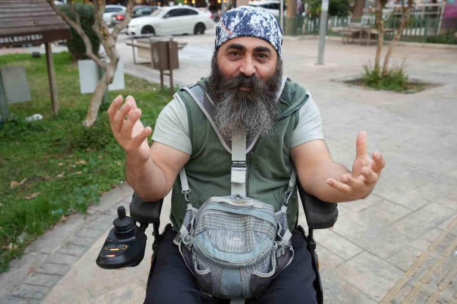 Bedensel Engelli Adamın ’rampa’ Çilesi