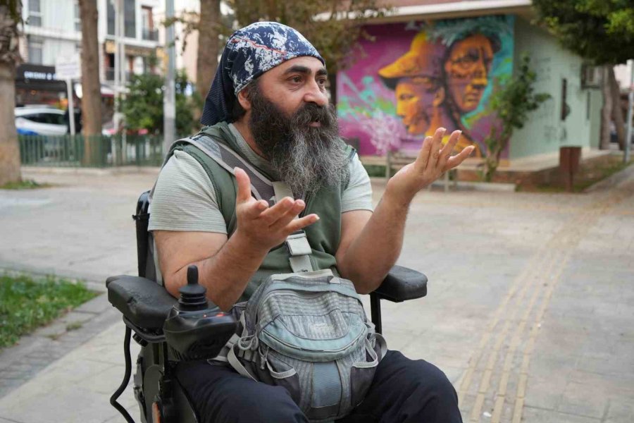 Bedensel Engelli Adamın ’rampa’ Çilesi