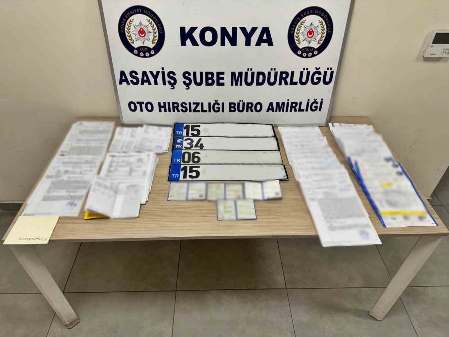 Konya’da 66 Milyon Liralık Change Araç Operasyonu