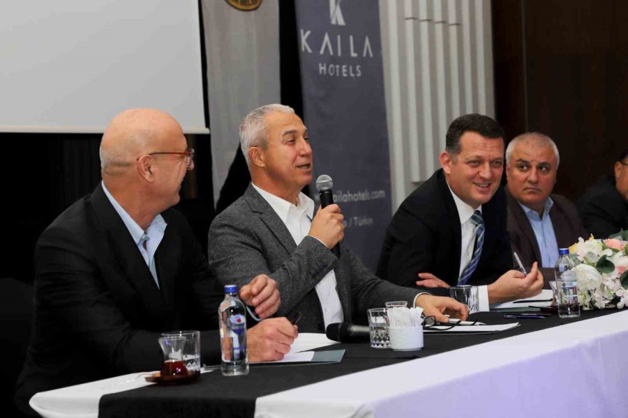 Başkan Özçelik: "alanya’nın Kalitesini Yukarıya Çıkaracağız"