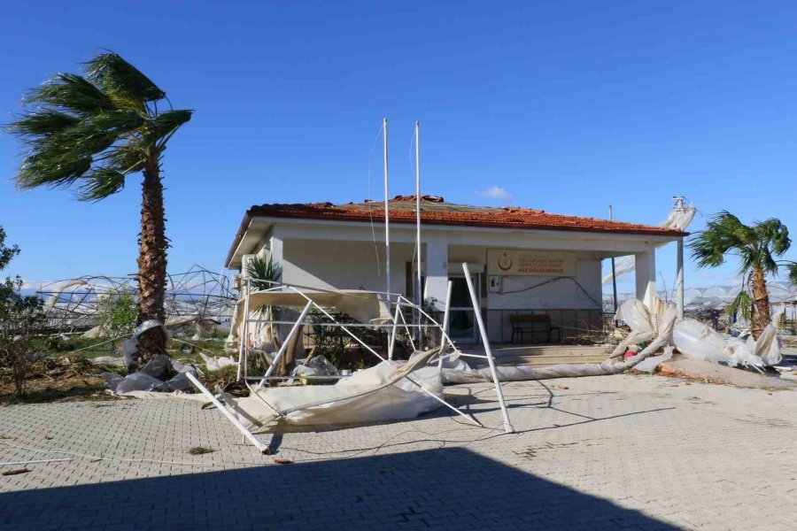 Hortumun Verdiği Zarar Gün Ağarınca Ortaya Çıktı