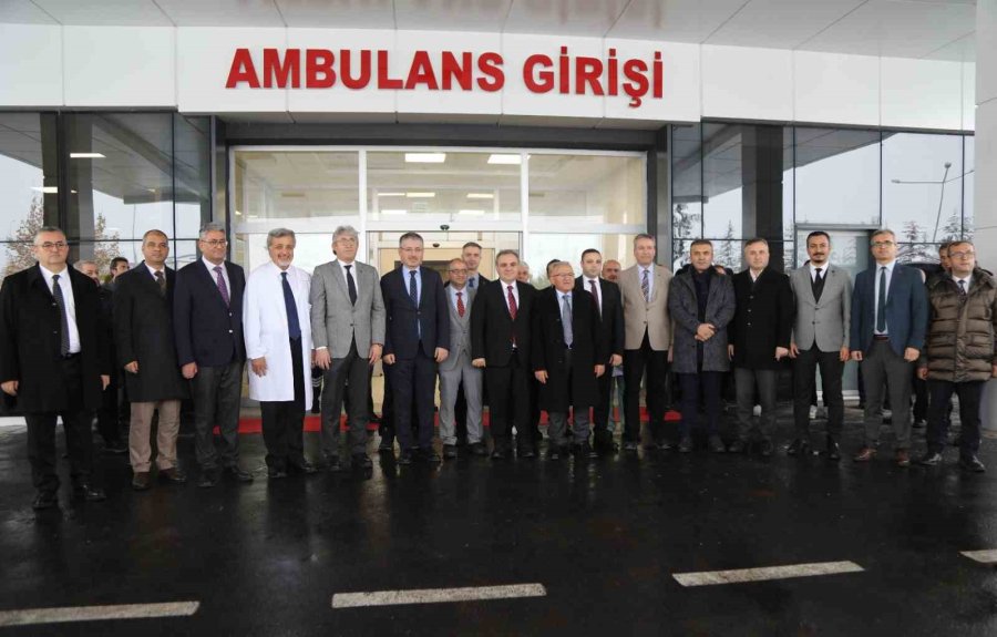 Erü’nün Yeni Acil Ek Binası Açıldı