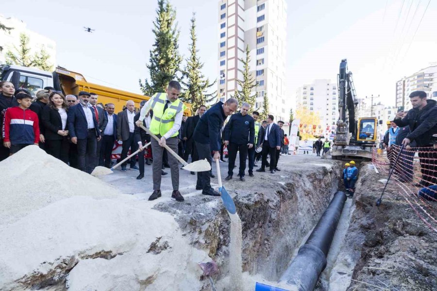 Mezitli İlçesi İçme Suyu Altyapı Projesi’nin Temeli Atıldı