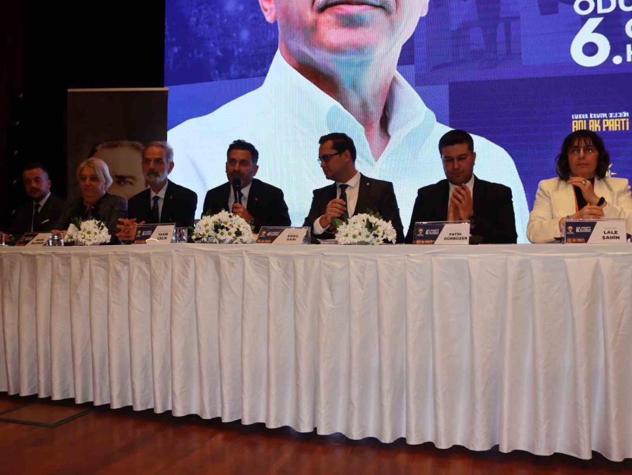 Ak Parti Odunpazarı 6. Olağan Kongresi Gerçekleşti