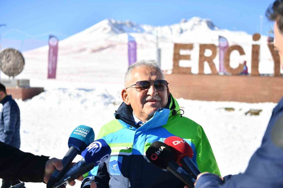 Erciyes’te Kayak Sezonu Başladı
