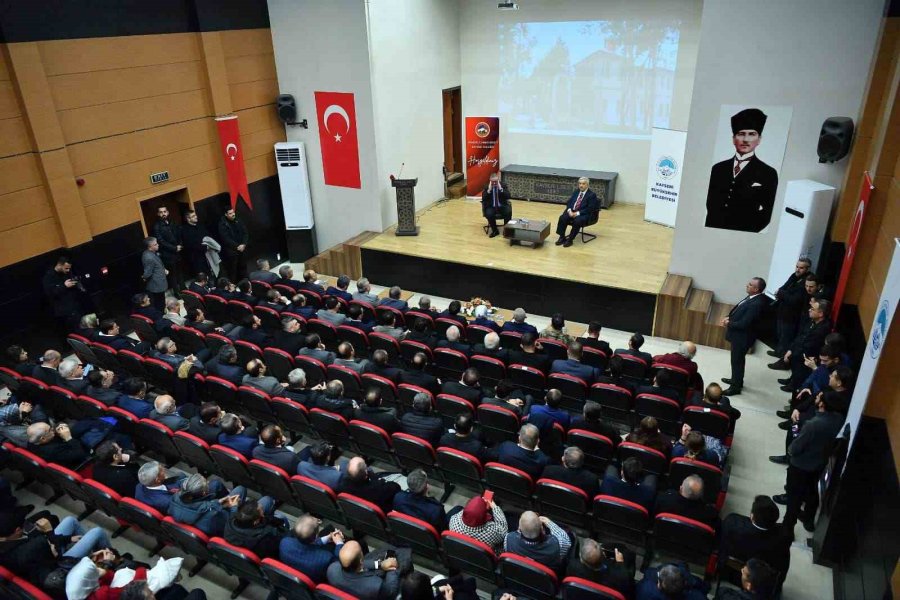 Başkan Büyükkılıç, ‘osmanlı Devlet Geleneğinde Protokol Konferası’na Katıldı