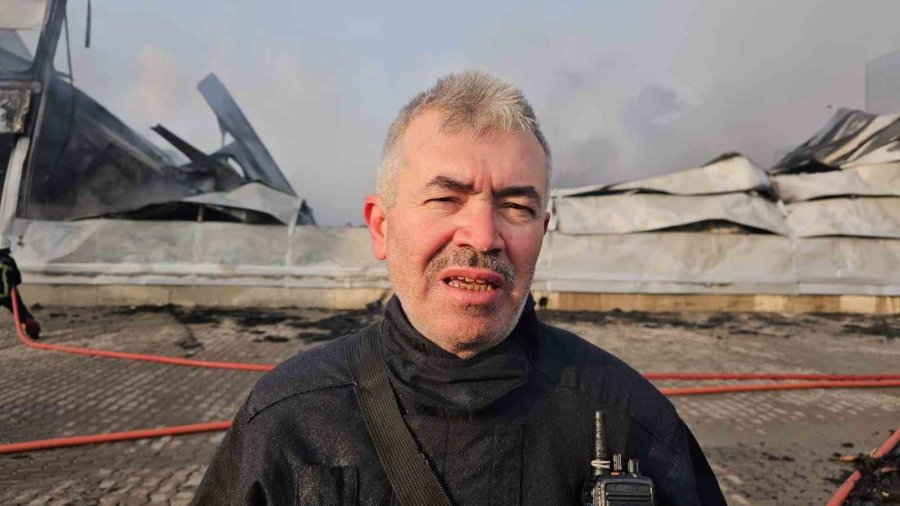 Kayseri Osb Başkanı Yalçın: "fabrikamız Tamamen Yandı"