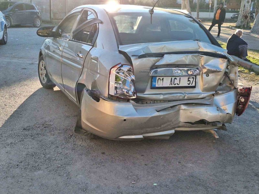 Tarsus’ta Trafik Kazası: 1 Yaralı