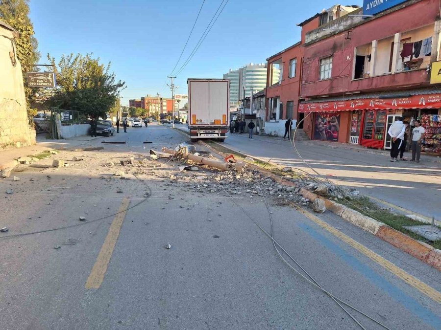 Tarsus’ta Trafik Kazası: 1 Yaralı