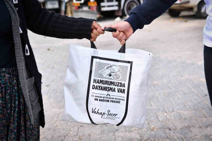 Mersin’de ’un Katkısı Projesi’ Kapsamında Destekler Sürüyor