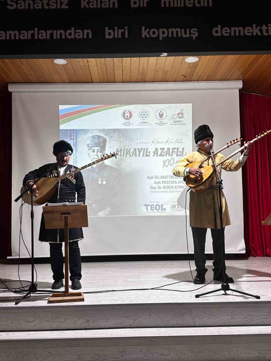 Eskişehir’de Aşık Mikayıl Azaflı 100.yılı Anma