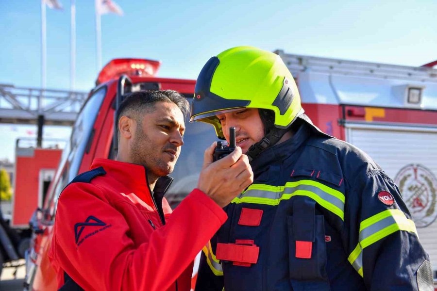 Serebral Palsi Hastası Gencin İtfaiye Eri Olma Hayali Gerçek Oldu