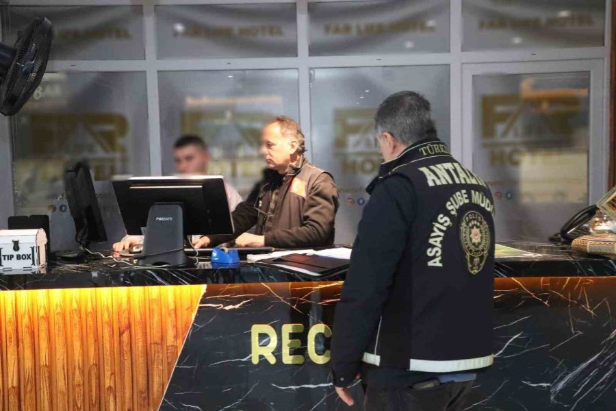 Antalya’da Günübirlik Konaklama Yerlerine Eş Zamanlı Denetim